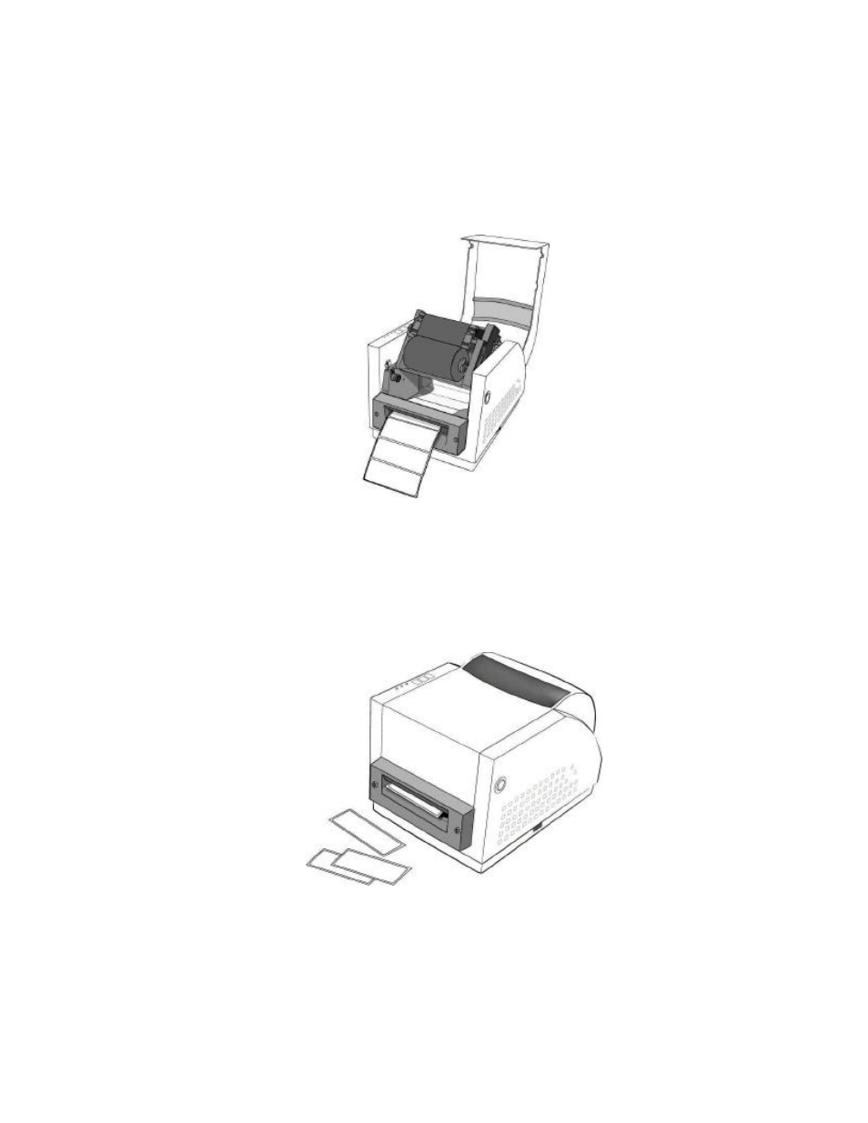 Loading media into the cutter option | AMT Datasouth Fastmark 600 User Manual | Page 31 / 89