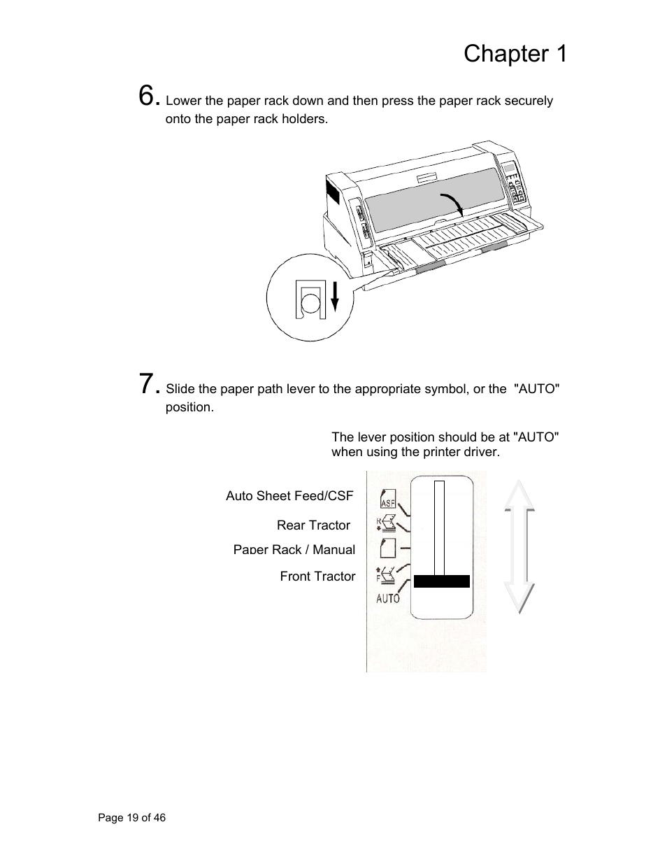 Chapter 1 | AMT Datasouth Accel 7350 User Manual | Page 20 / 47