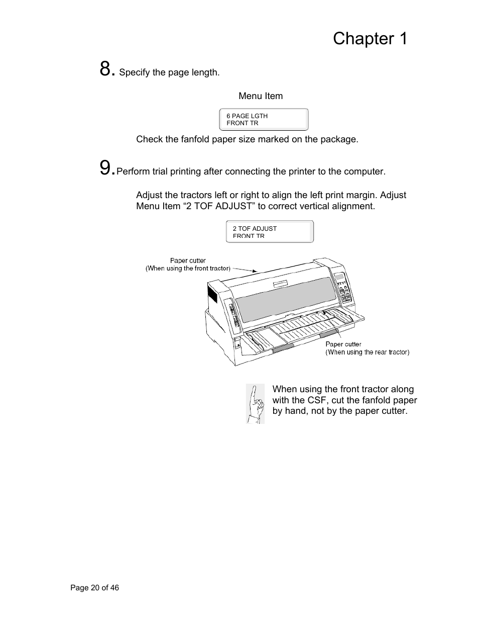 Chapter 1 | AMT Datasouth Accel 7350 User Manual | Page 21 / 47
