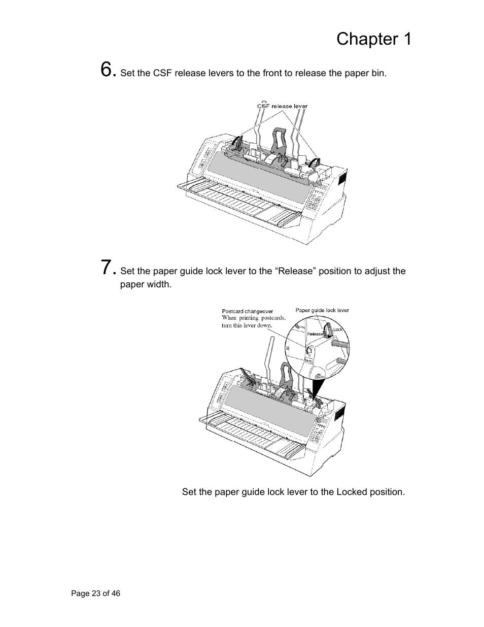 Chapter 1 | AMT Datasouth Accel 7350 User Manual | Page 24 / 47