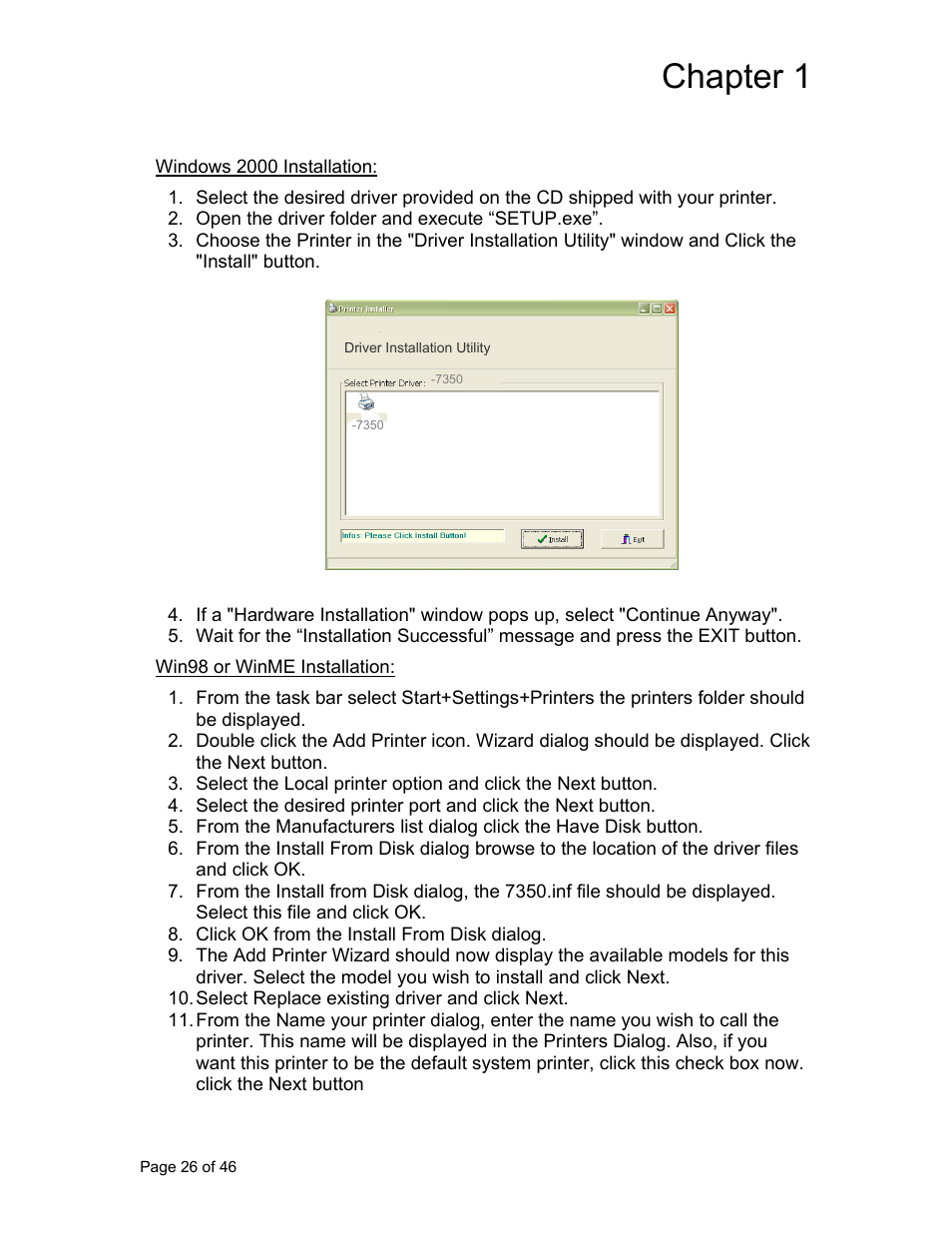 Chapter 1 | AMT Datasouth Accel 7350 User Manual | Page 27 / 47