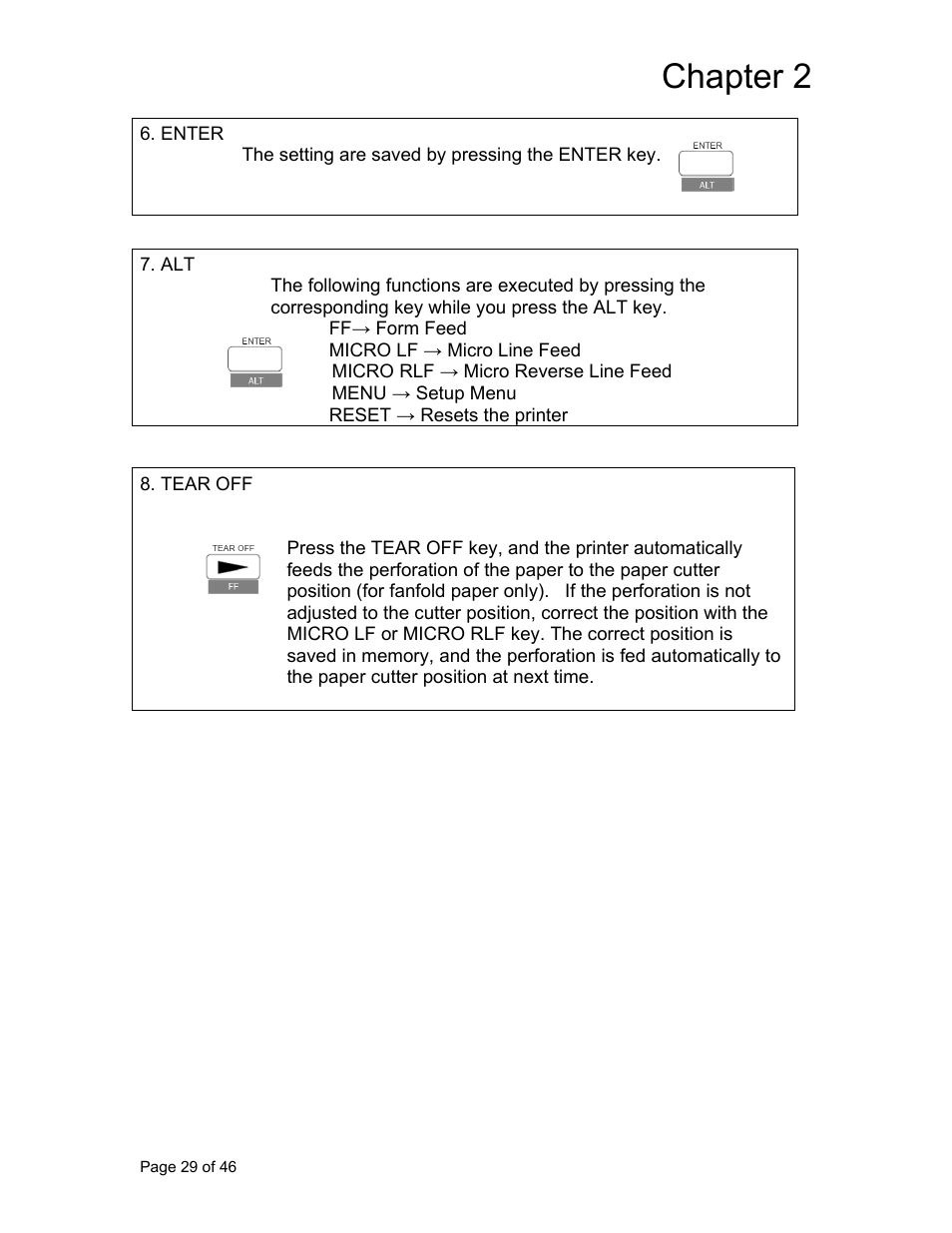 Chapter 2 | AMT Datasouth Accel 7350 User Manual | Page 30 / 47