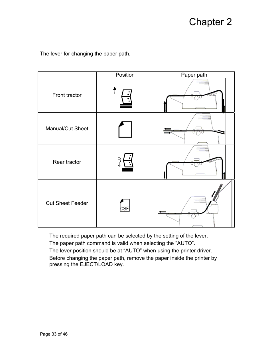 Chapter 2 | AMT Datasouth Accel 7350 User Manual | Page 34 / 47