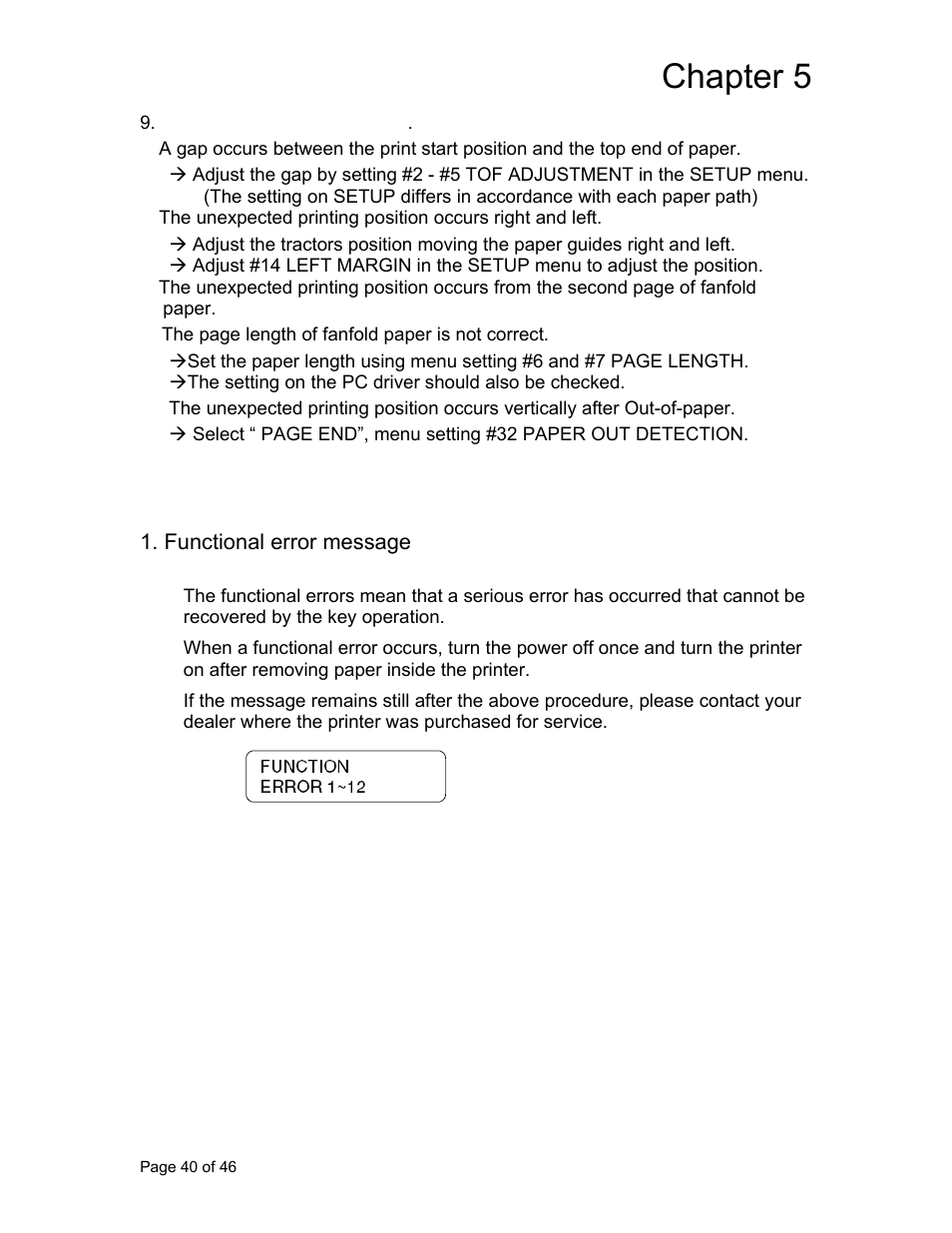 Chapter 5 | AMT Datasouth Accel 7350 User Manual | Page 41 / 47