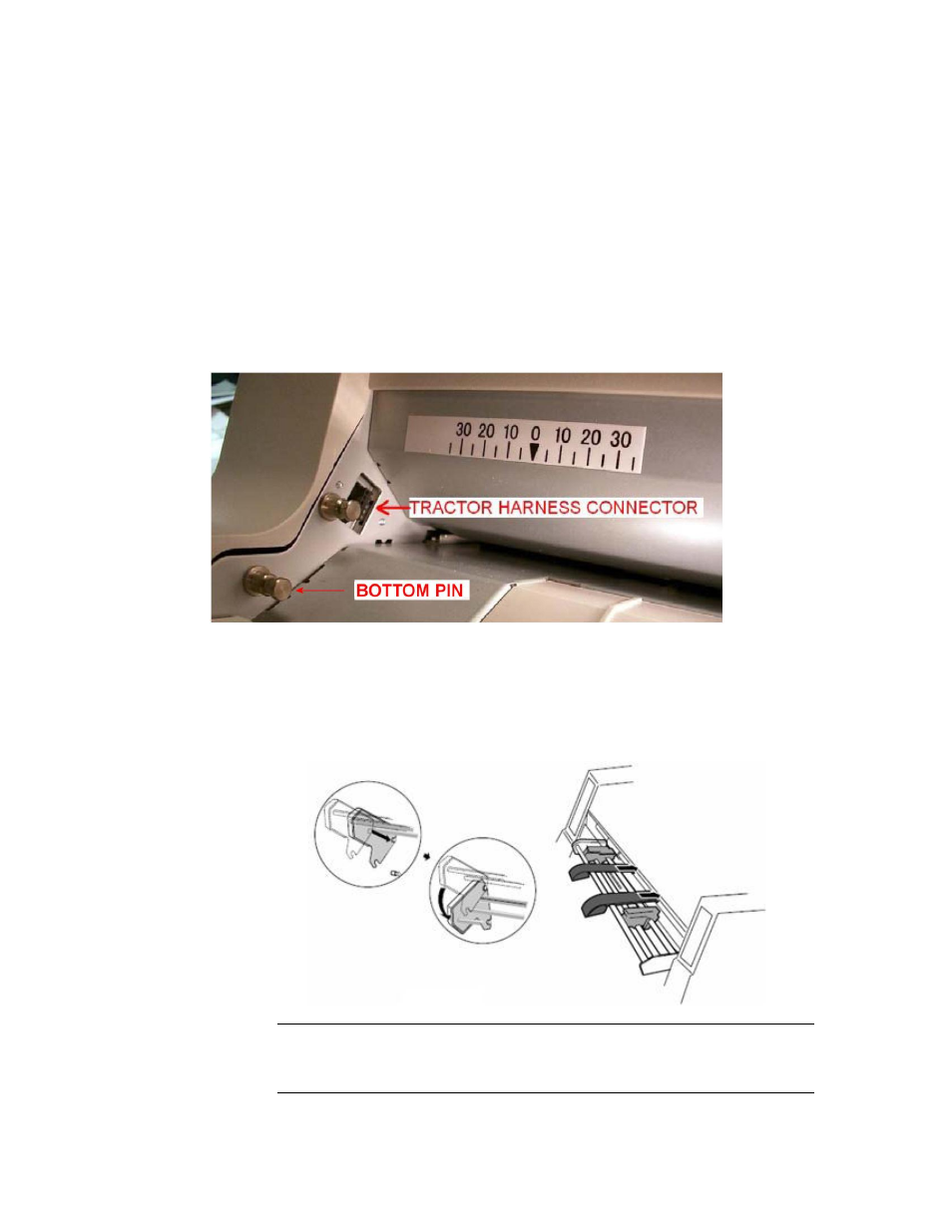 Installing the rear tractor | AMT Datasouth Accel 7450 User Manual | Page 15 / 45