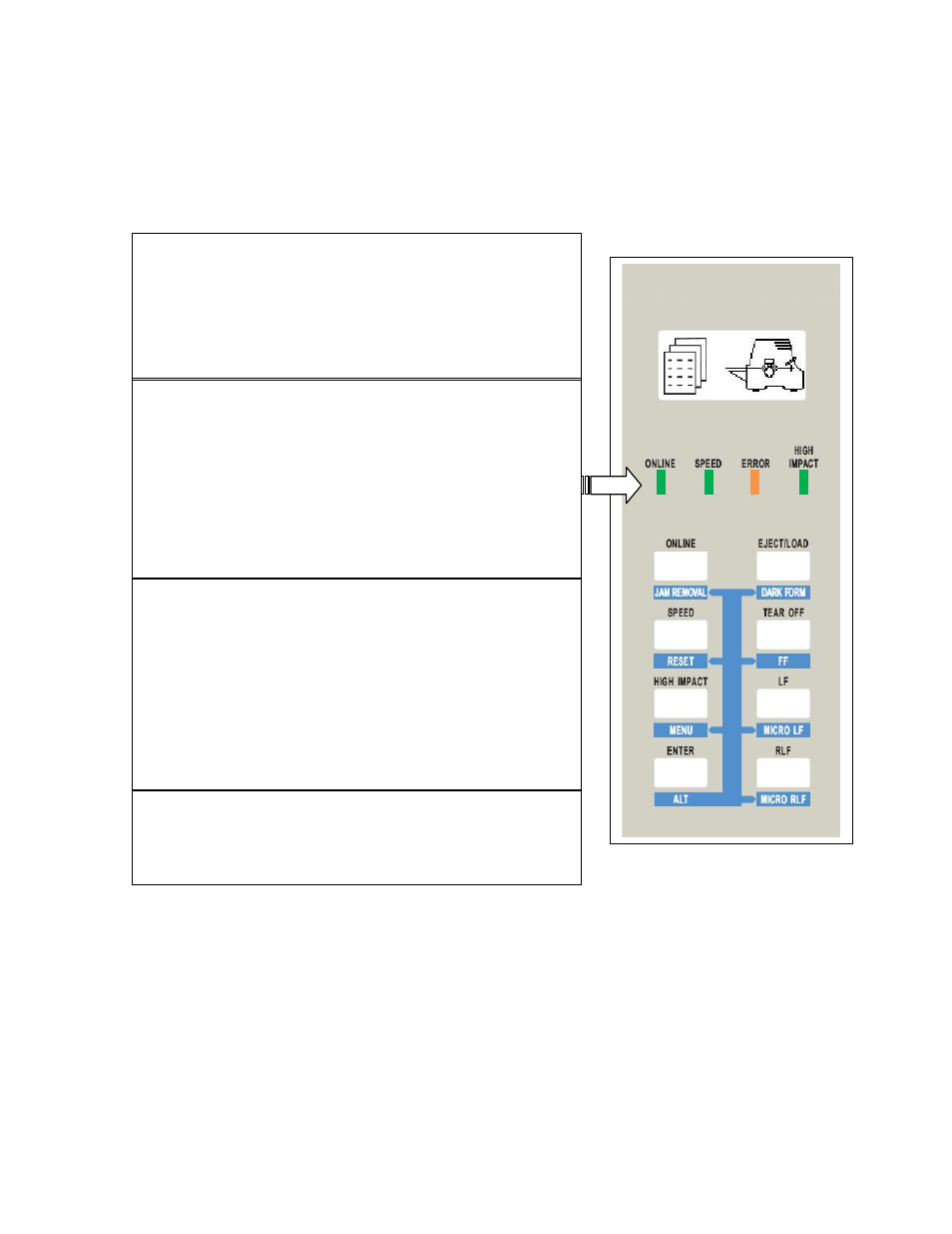 Lamps (led indicators) | AMT Datasouth Accel 7450 User Manual | Page 25 / 45
