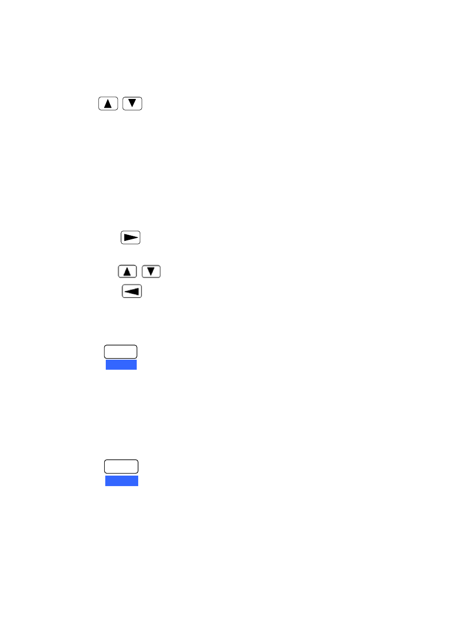 Menu selection keys, Item selection keys, Enter key | Menu key | AMT Datasouth Accel 7450 User Manual | Page 29 / 45