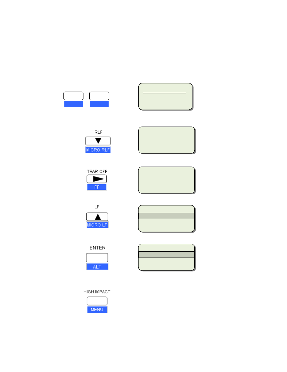 Menu setting example | AMT Datasouth Accel 7450 User Manual | Page 30 / 45
