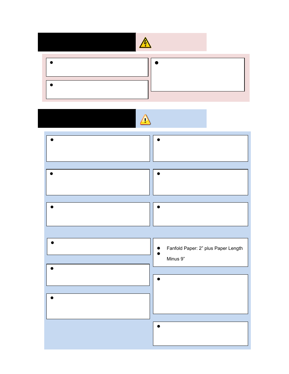 User caution, Caution, Operational safety | Cautions in setting up, Accel- 7450 | AMT Datasouth Accel 7450 User Manual | Page 4 / 45