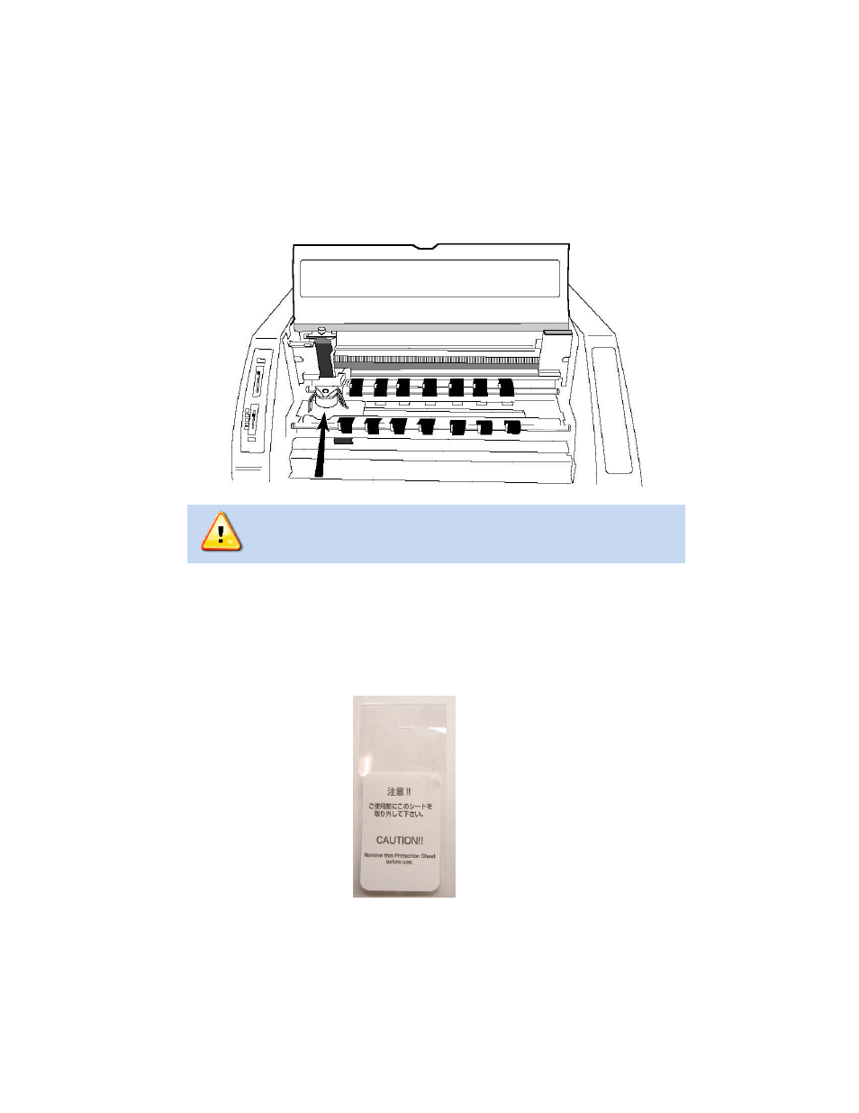 Installing the ribbon cassette | AMT Datasouth Accel 7450 User Manual | Page 6 / 45