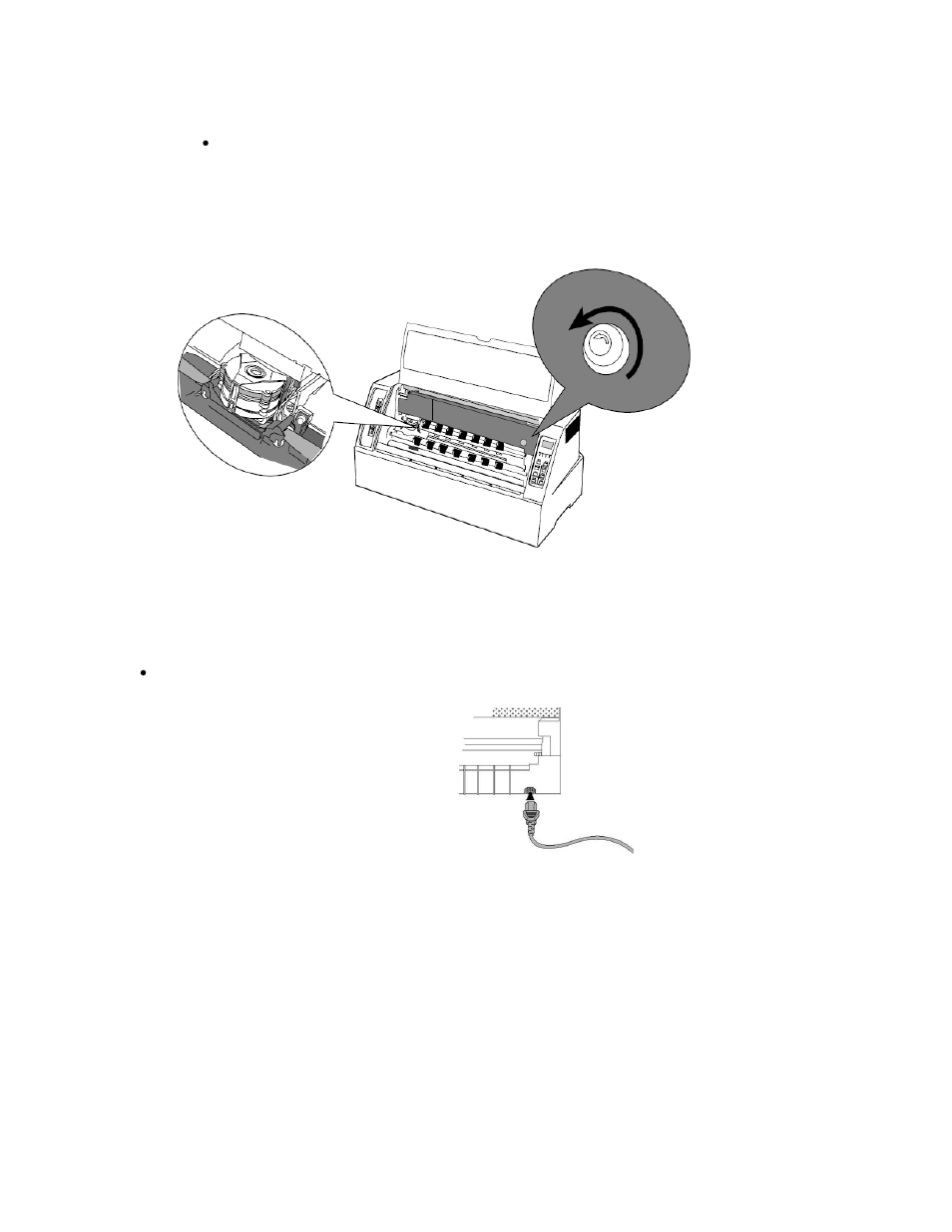 Connecting the printer to the power source | AMT Datasouth Accel 7450 User Manual | Page 8 / 45