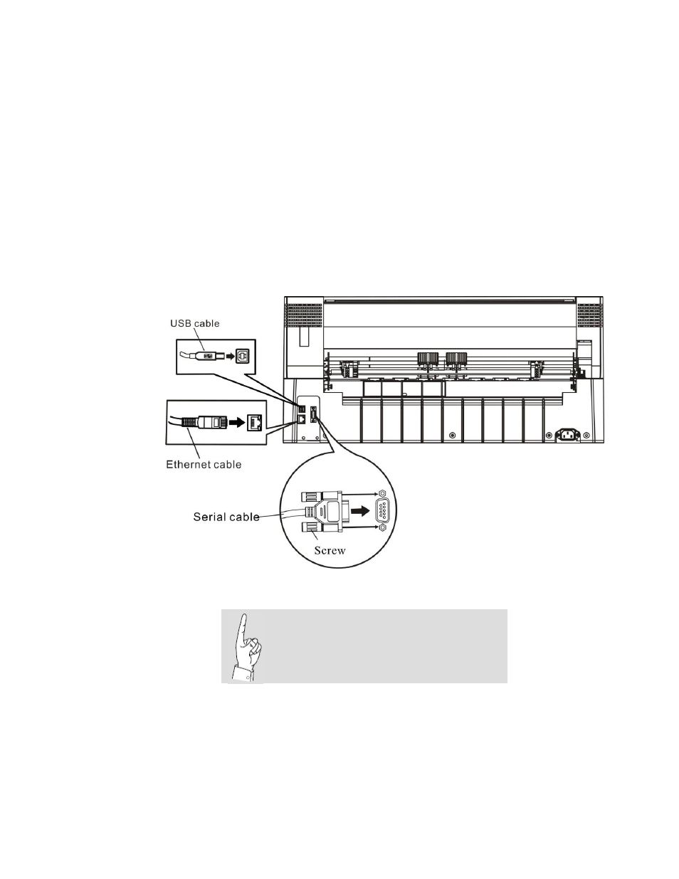 Connecting the printer to the pc | AMT Datasouth Accel 7450 User Manual | Page 9 / 45