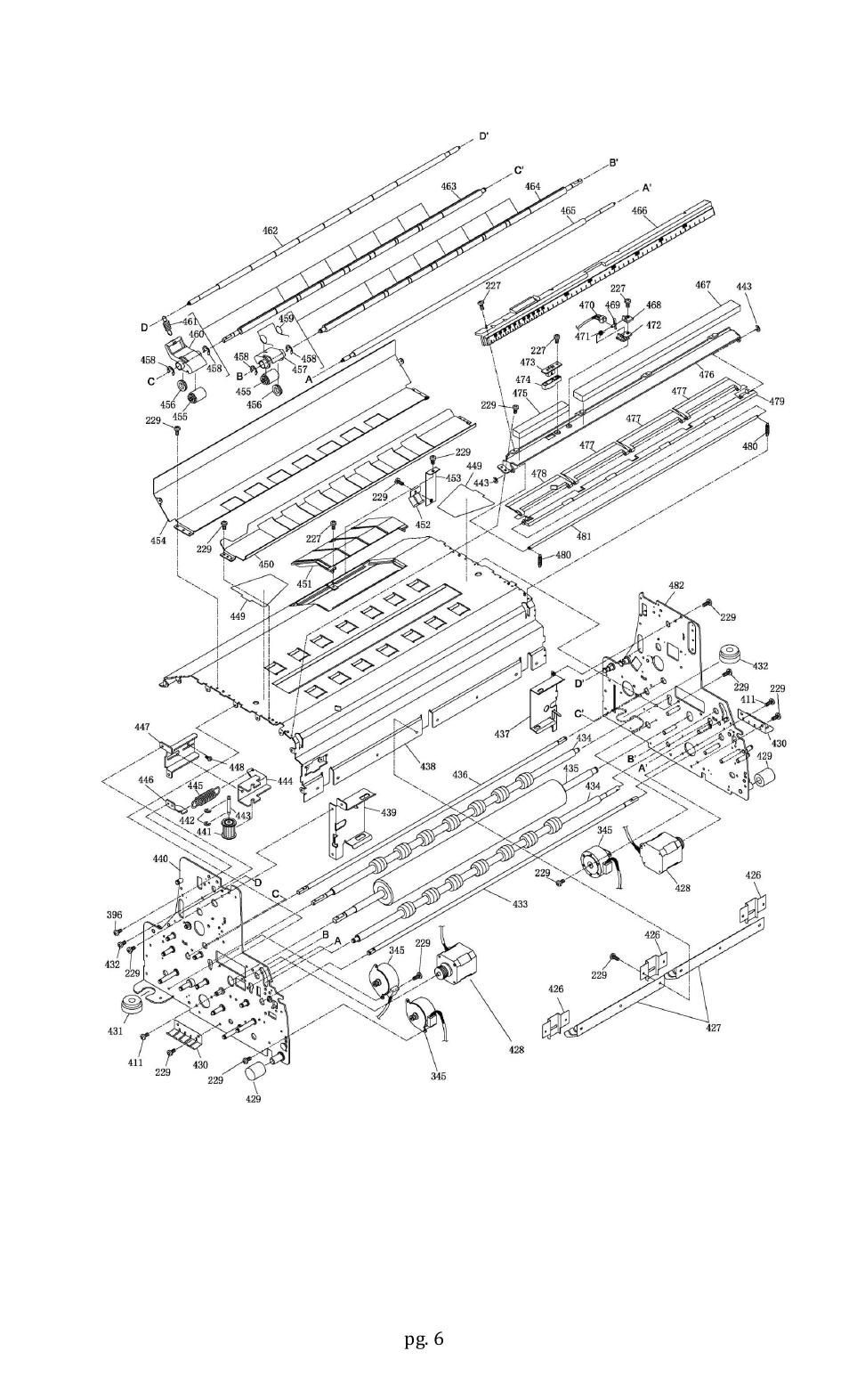 Pg. 6 | AMT Datasouth Accel 7450 User Manual | Page 7 / 18