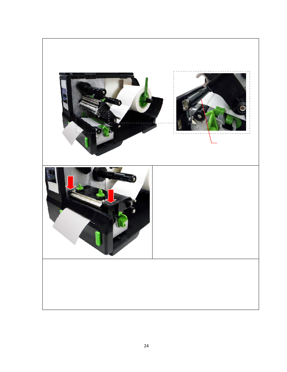 4 loading media in cutter mode (option) | AMT Datasouth 2012 M6 Plus User Manual | Page 30 / 83