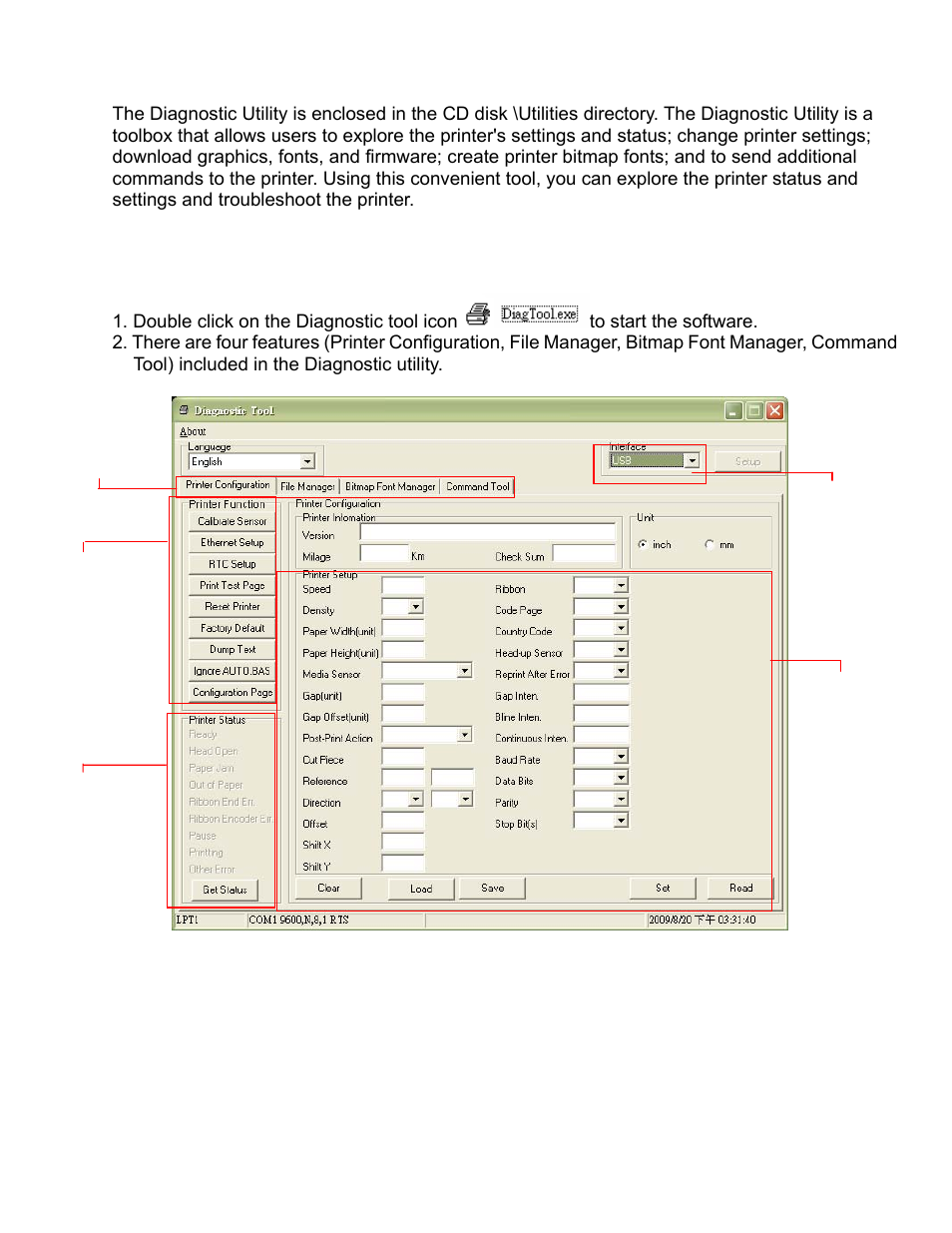 3 diagnostic tool | AMT Datasouth M1 User Manual | Page 16 / 32