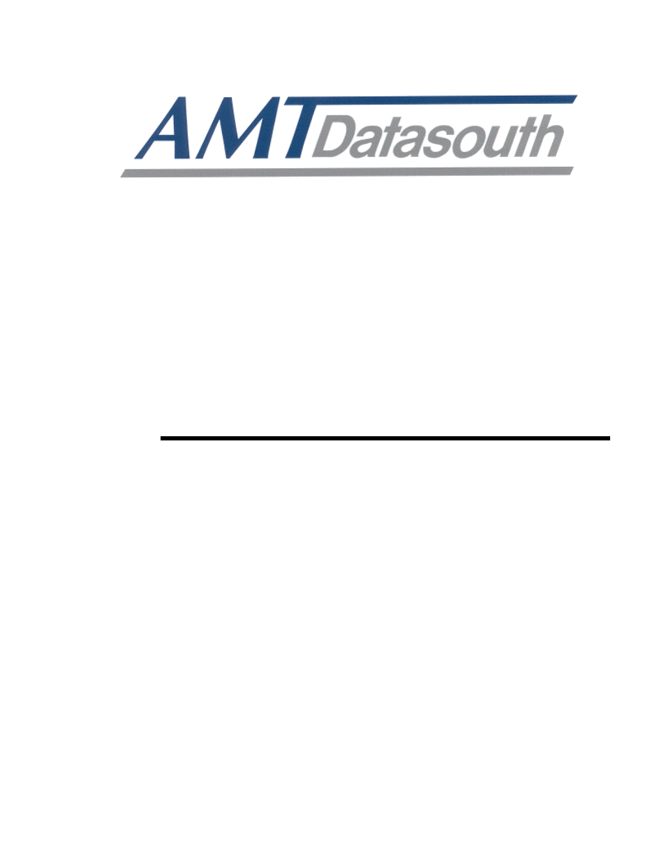 AMT Datasouth M5DT Plus User Manual | 40 pages