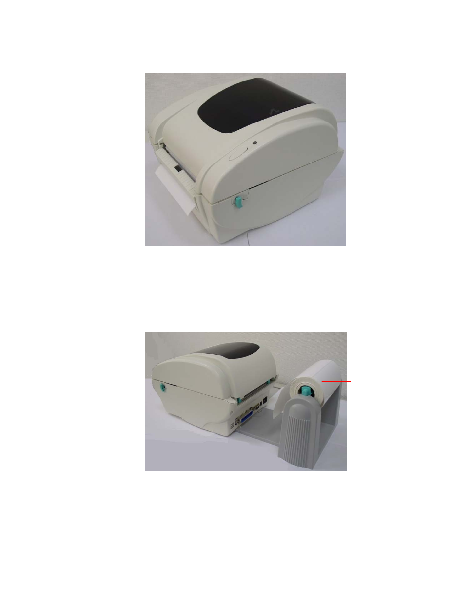 5 external media roll mount installation (option) | AMT Datasouth M5DT Plus User Manual | Page 12 / 40