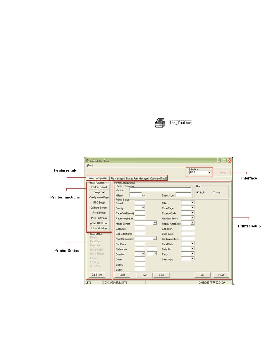 9 diagnostic tool | AMT Datasouth M5DT Plus User Manual | Page 22 / 40