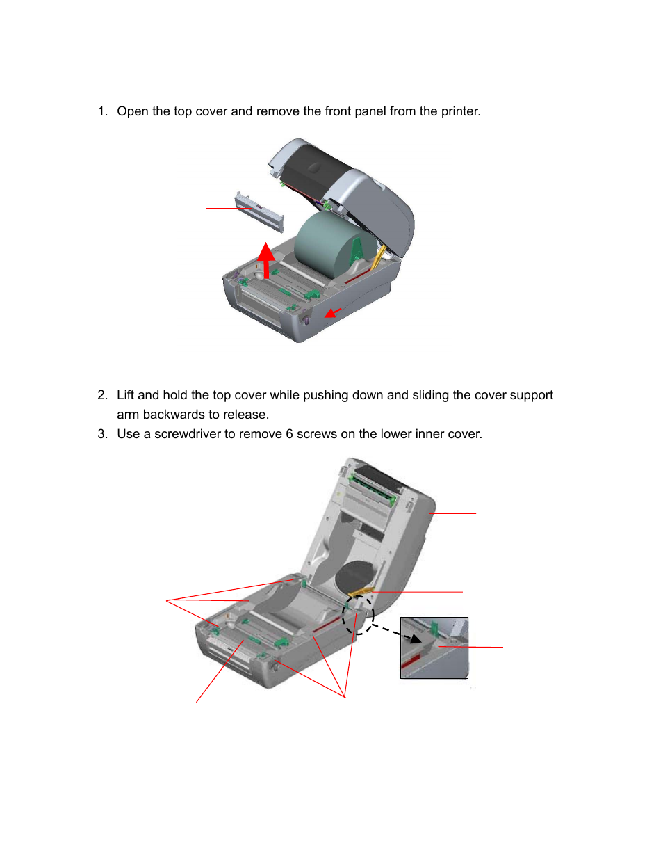 6 peel-off module installation (option) | AMT Datasouth M5TT Plus User Manual | Page 15 / 42