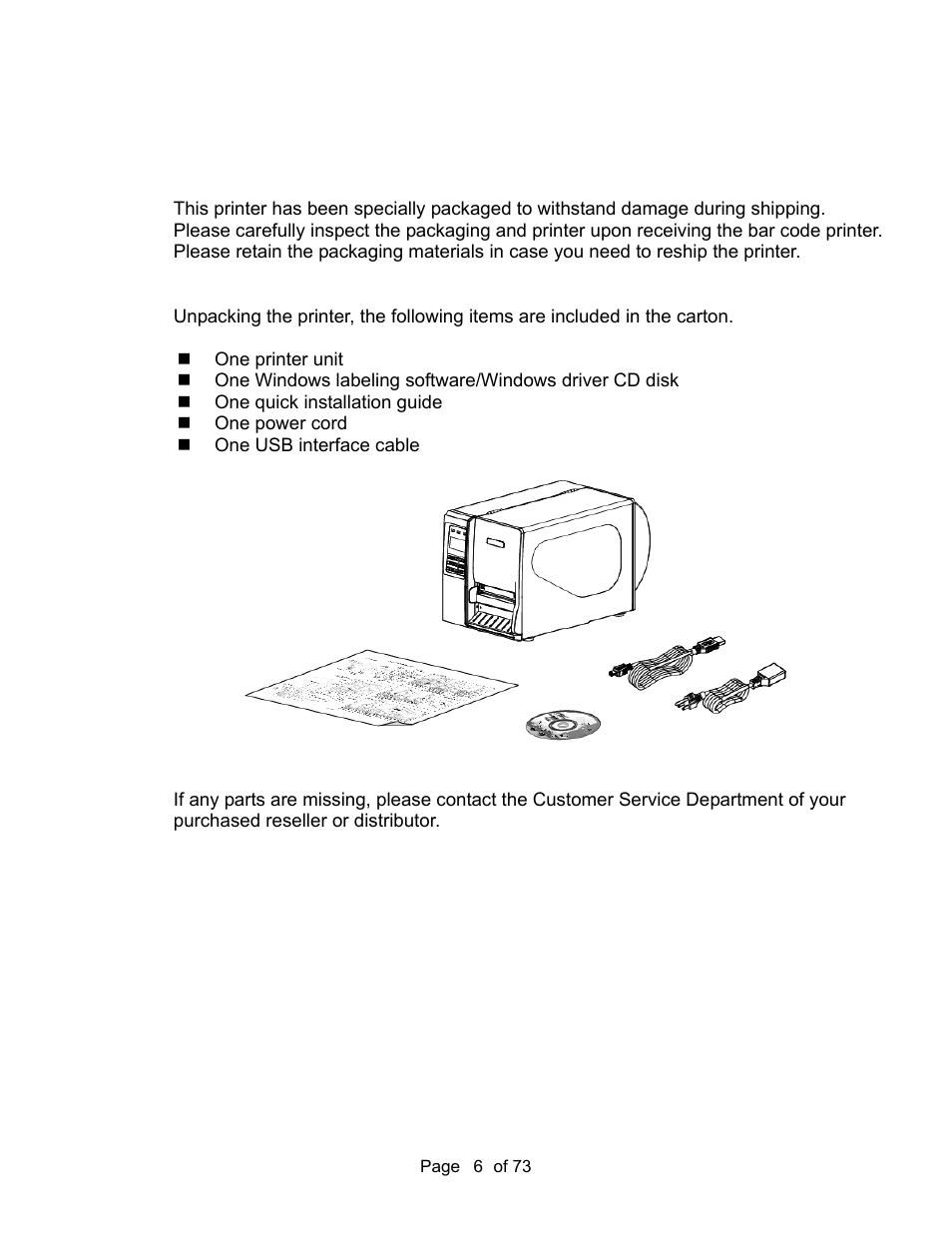 Operations overview, 1 unpacking and inspection | AMT Datasouth M7 User Manual | Page 6 / 73