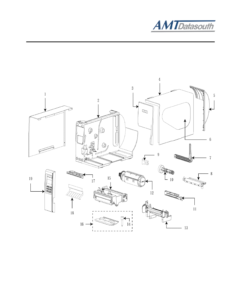 AMT Datasouth M7plus User Manual | 19 pages