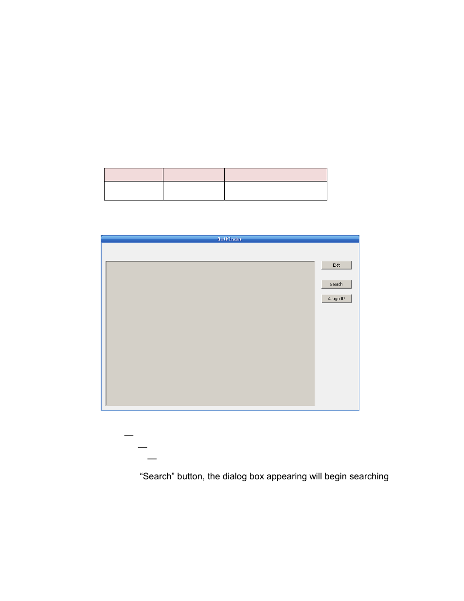 Ethernet interface settings, Netfinder search | AMT Datasouth Documax 5380 User Manual | Page 28 / 38