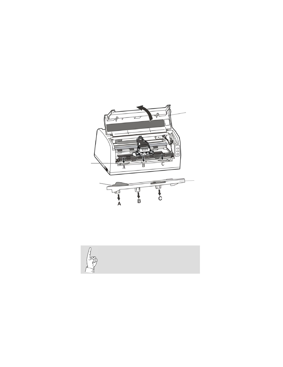 Installation, Installing paper support | AMT Datasouth Documax 5380 User Manual | Page 8 / 38