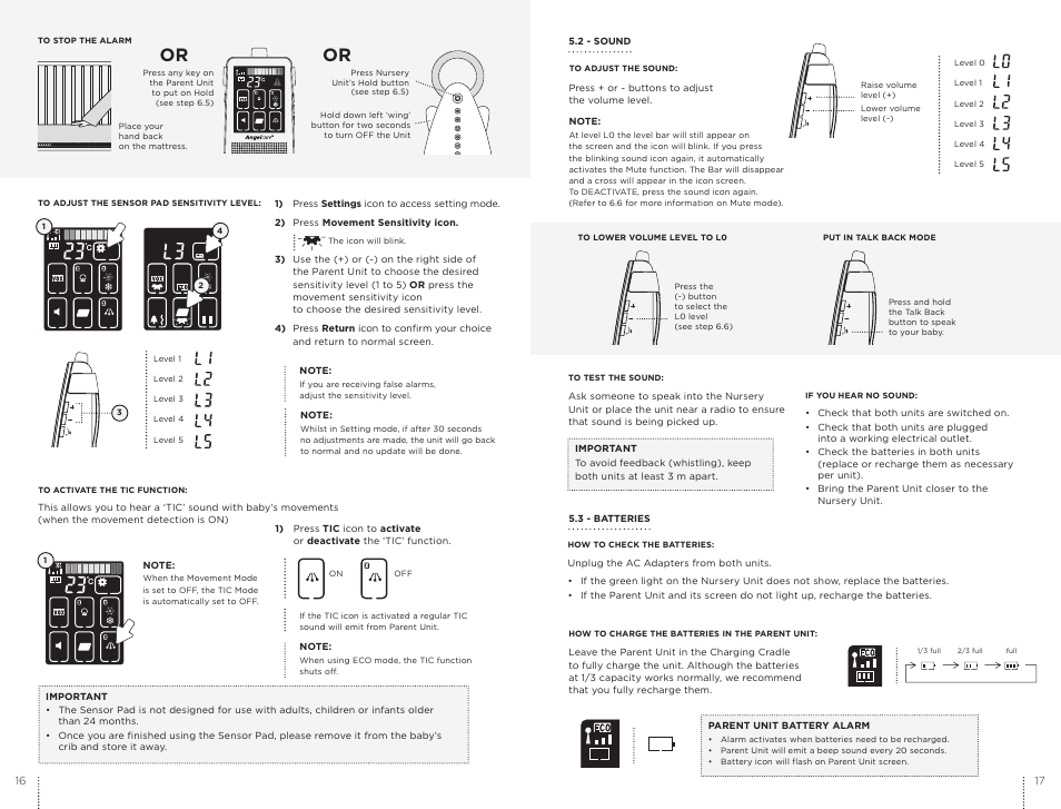 Angelcare AC701 User Manual | Page 9 / 17