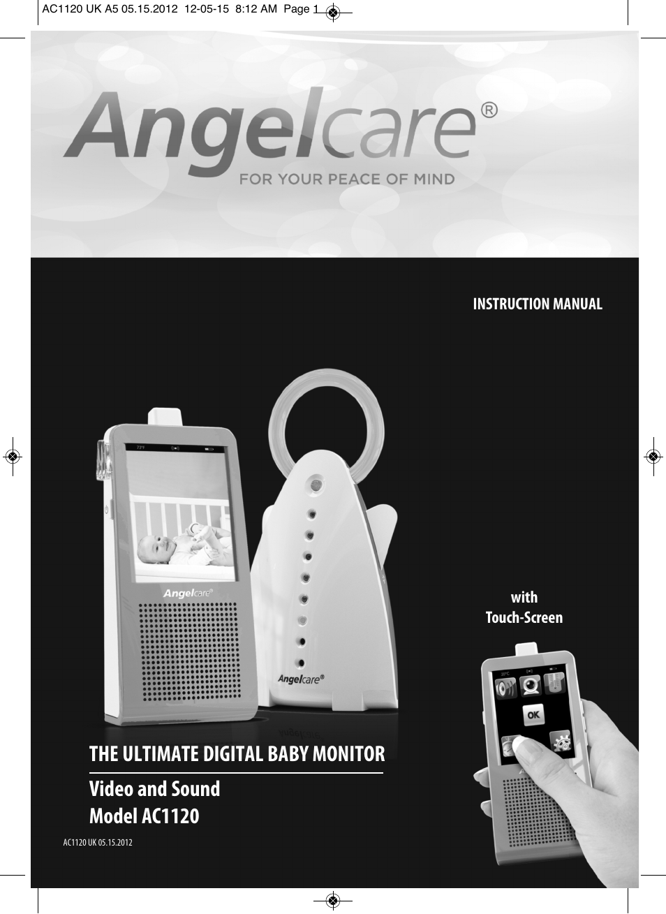 Angelcare AC1120 User Manual | 18 pages