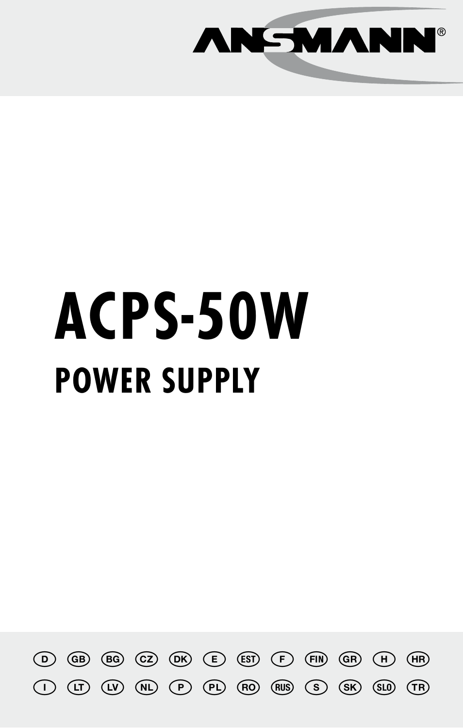 ANSMANN 1200-0001 ACPS 50W User Manual | 56 pages