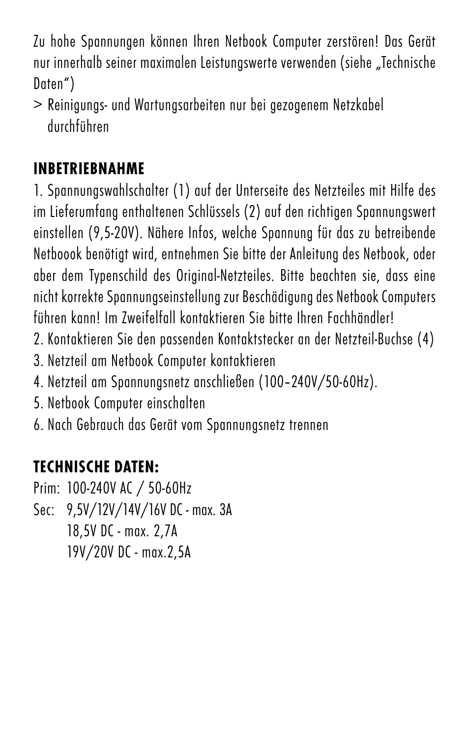 ANSMANN 1200-0001 ACPS 50W User Manual | Page 5 / 56