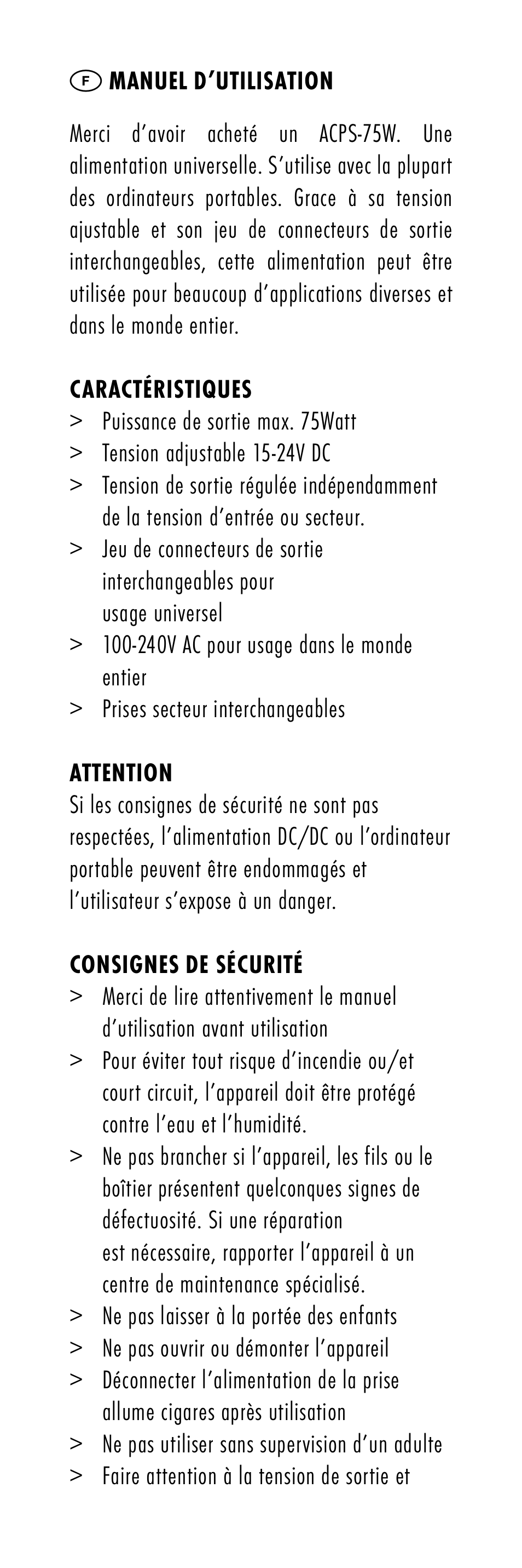 ANSMANN 1200-0005 ACPS 75W User Manual | Page 18 / 56