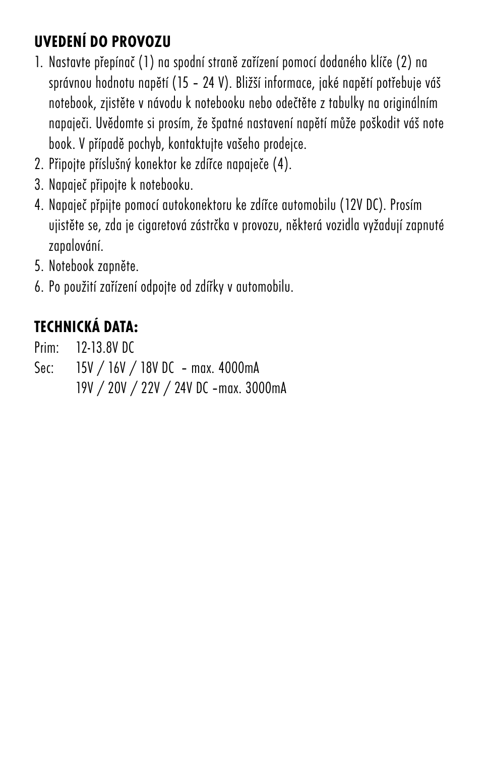 ANSMANN 1200-0006 DCPS 75W User Manual | Page 11 / 56