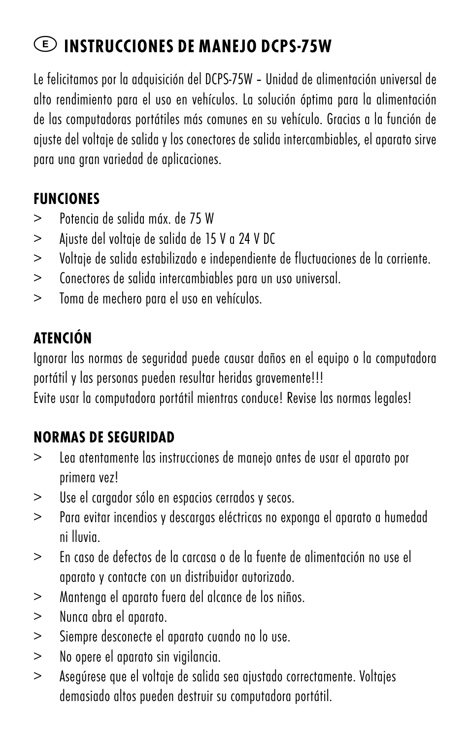 ANSMANN 1200-0006 DCPS 75W User Manual | Page 14 / 56