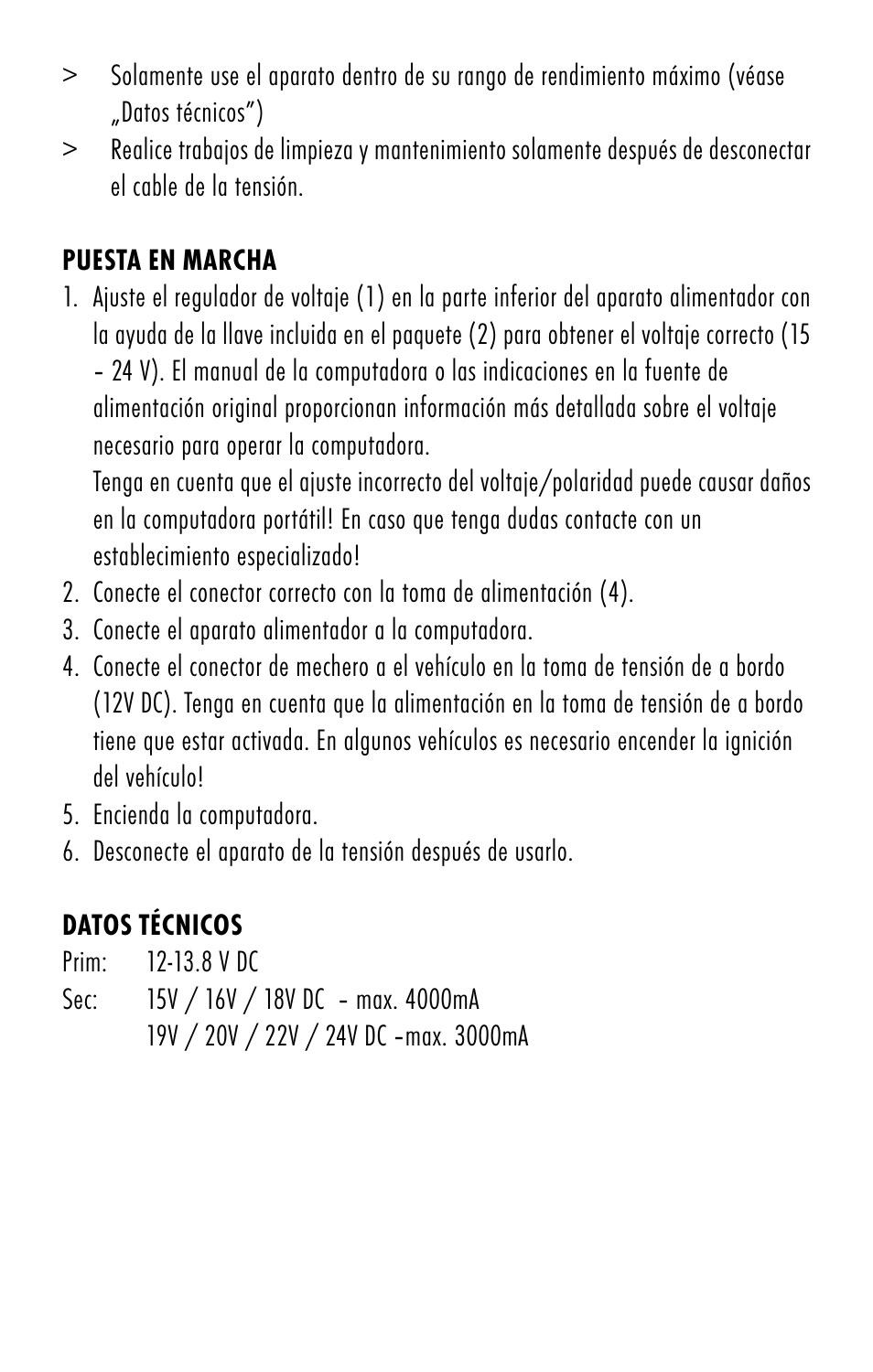 ANSMANN 1200-0006 DCPS 75W User Manual | Page 15 / 56