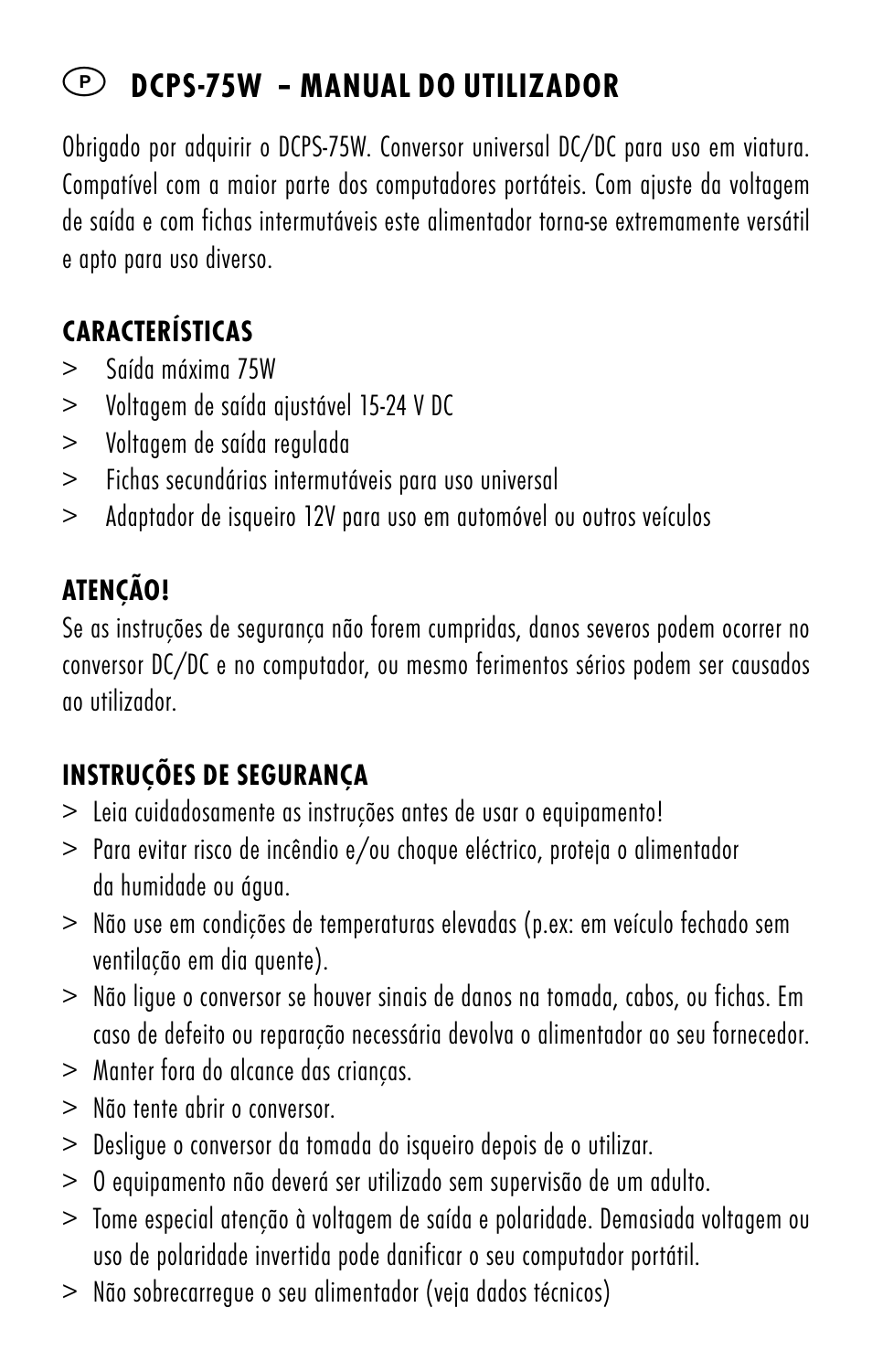 ANSMANN 1200-0006 DCPS 75W User Manual | Page 36 / 56