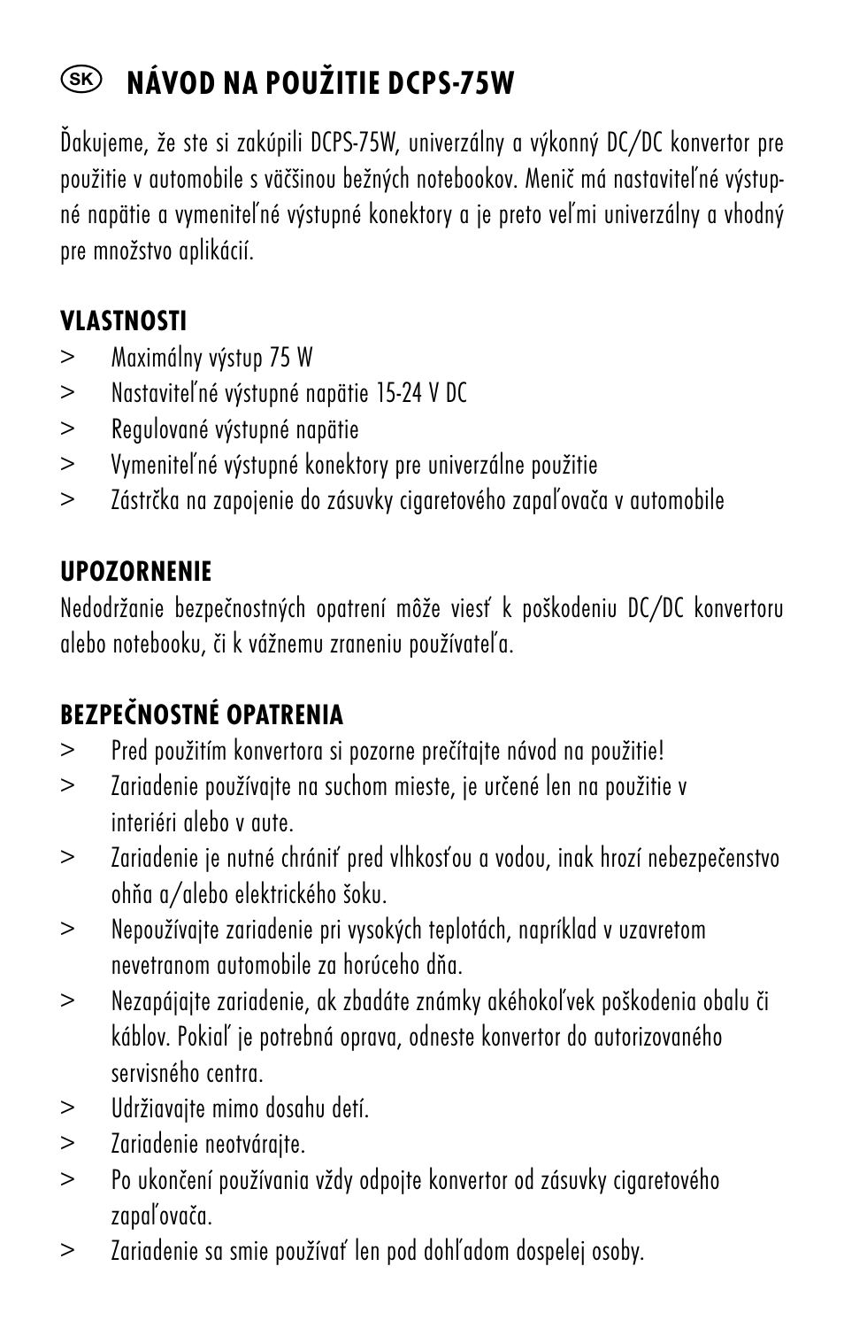 ANSMANN 1200-0006 DCPS 75W User Manual | Page 46 / 56