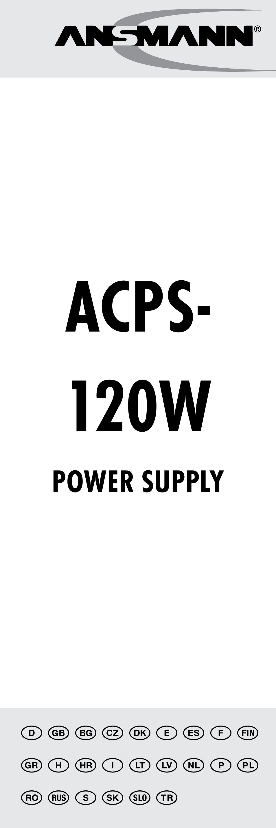 ANSMANN 1200-0007 ACPS 120W User Manual | 56 pages