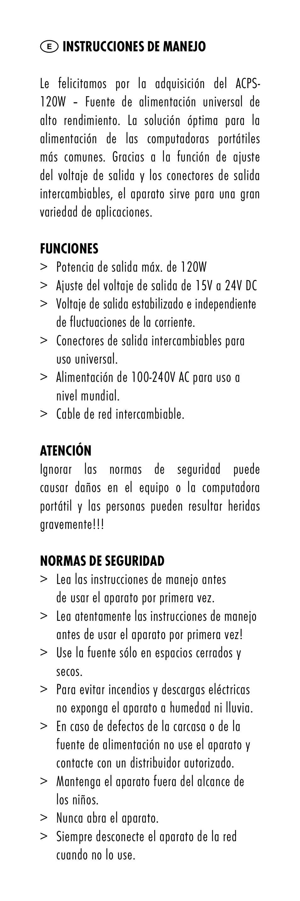 ANSMANN 1200-0007 ACPS 120W User Manual | Page 14 / 56
