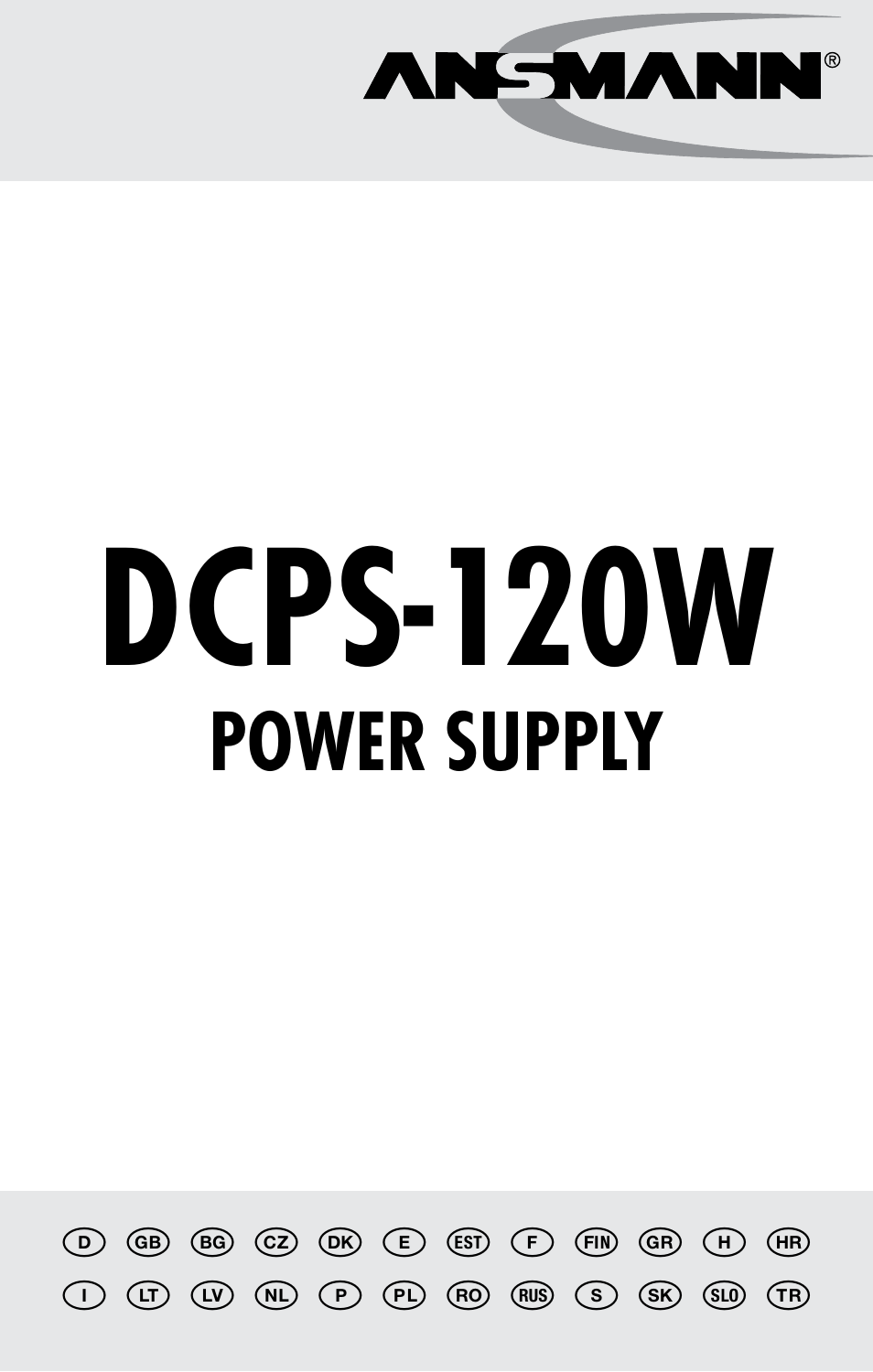 ANSMANN 1200-0008 DCPS 120W User Manual | 56 pages