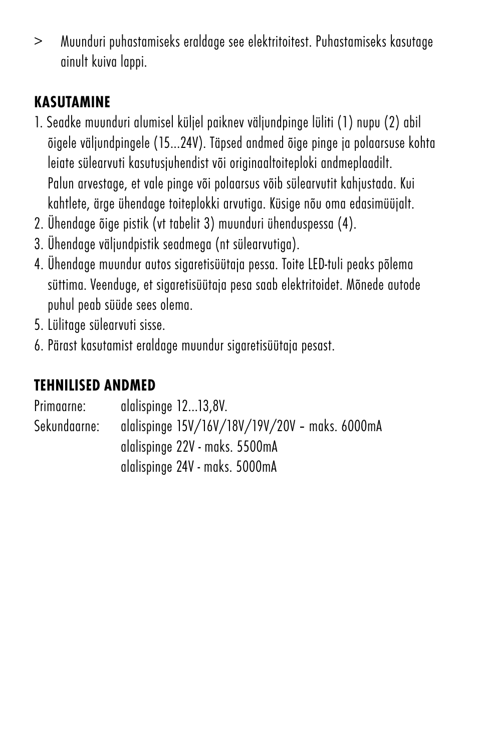ANSMANN 1200-0008 DCPS 120W User Manual | Page 17 / 56