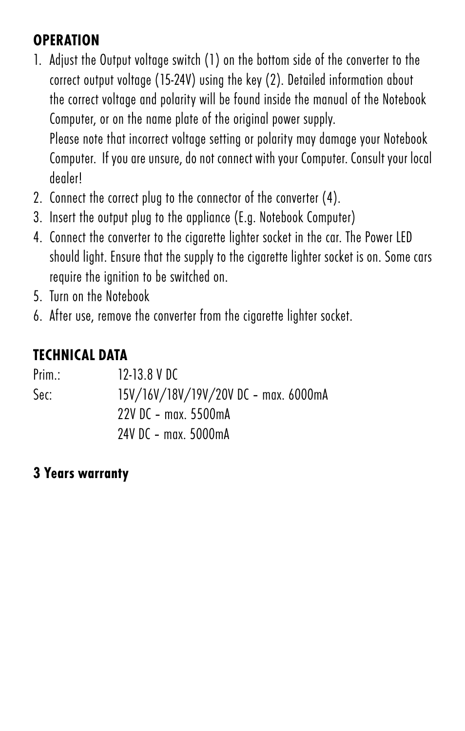 ANSMANN 1200-0008 DCPS 120W User Manual | Page 7 / 56
