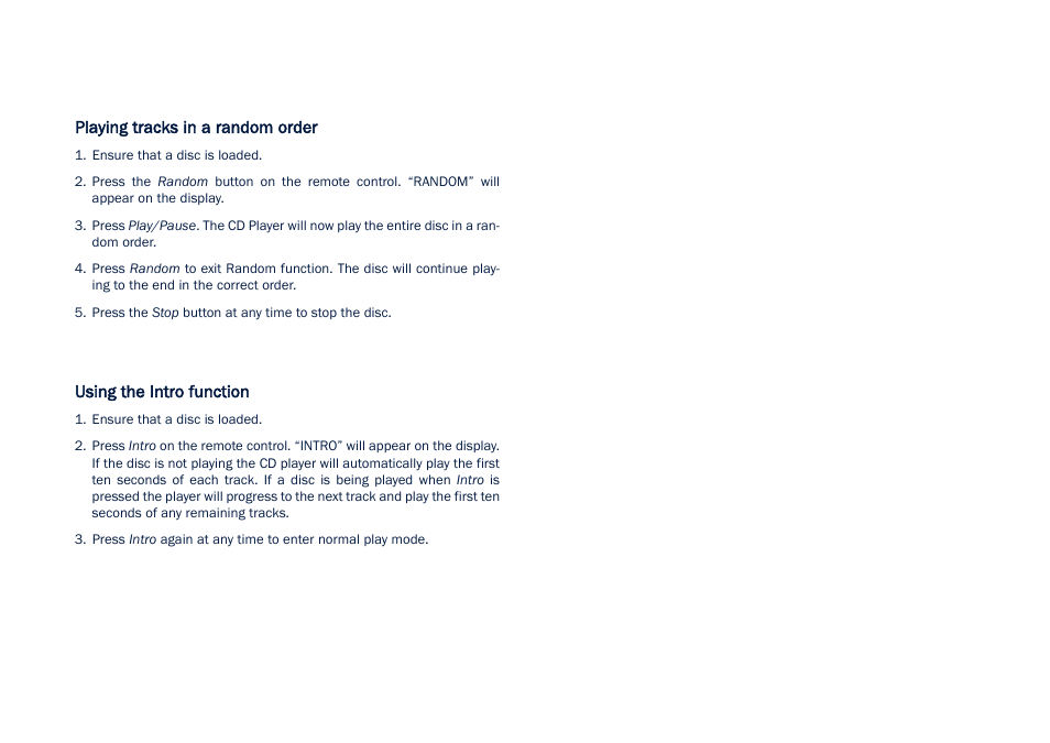Cambridge Audio CD5 User Manual | Page 12 / 16