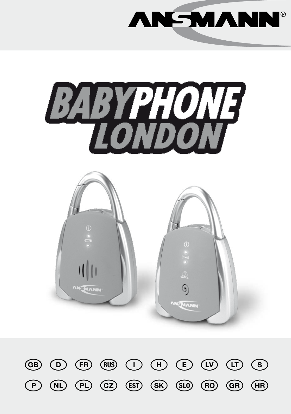 ANSMANN 5070063 Babyphnone London User Manual | 25 pages