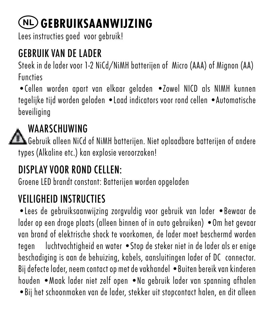 Gebruiksaanwijzing | ANSMANN 5107543 maxE Power Set User Manual | Page 22 / 40