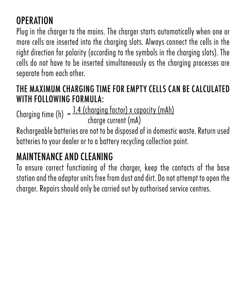 ANSMANN 5107543 maxE Power Set User Manual | Page 3 / 40