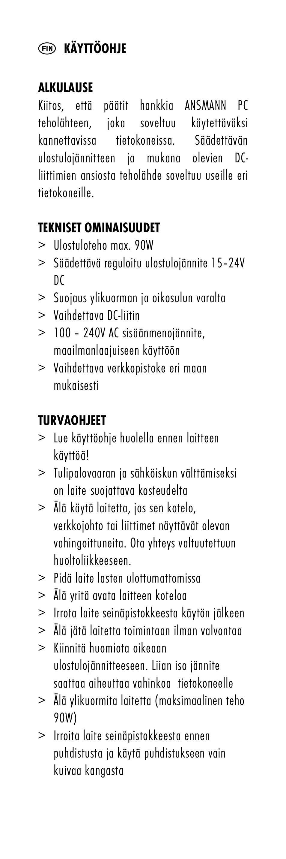 ANSMANN 5211003 ACPS 90W User Manual | Page 20 / 56