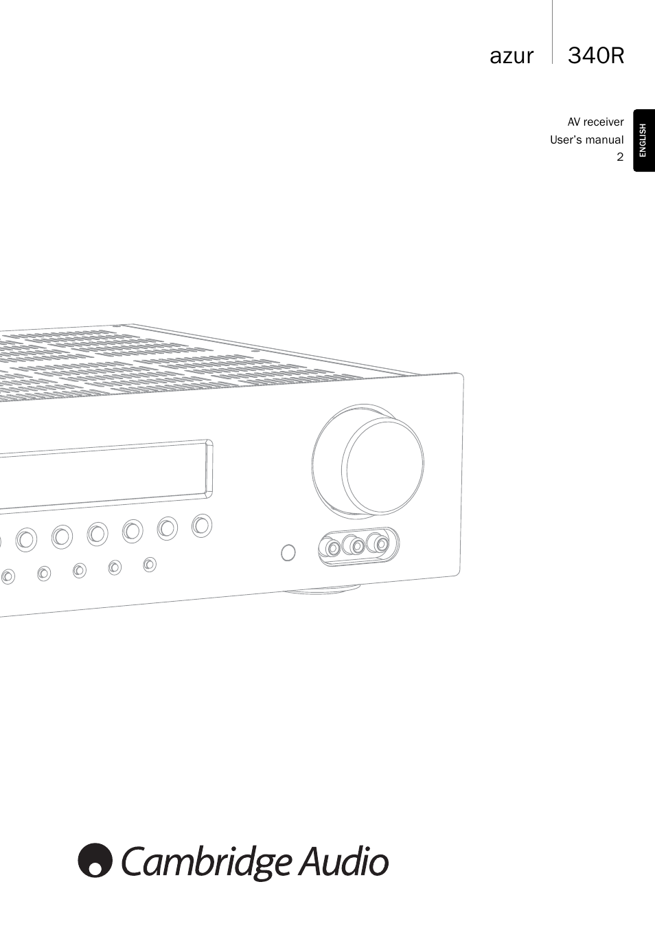 Cambridge Audio Azur User Manual | 22 pages