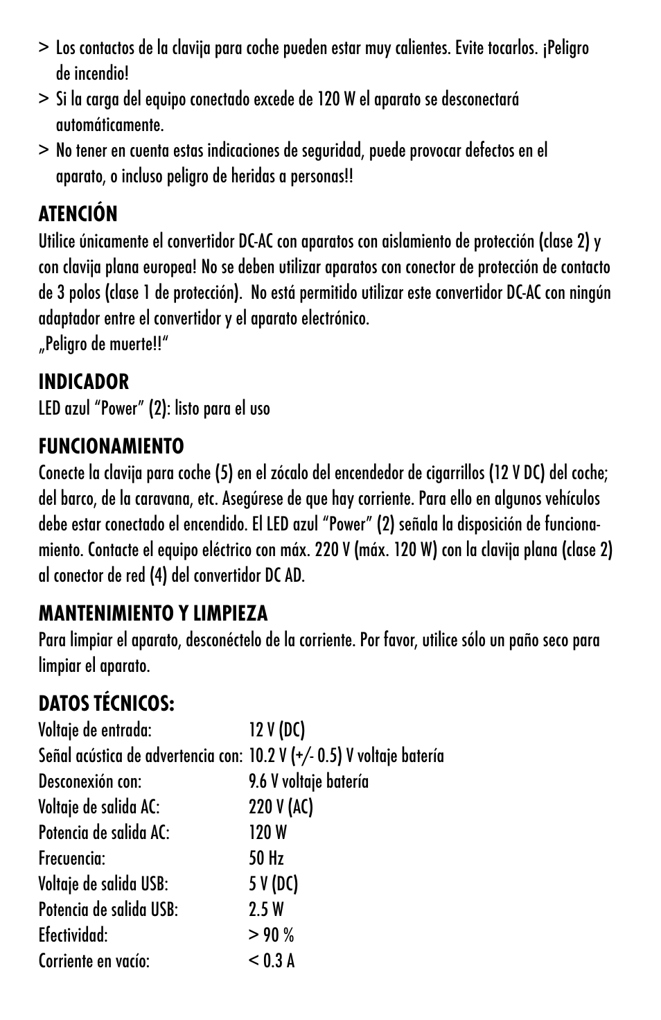 ANSMANN 5600003 Power2Go 120+ User Manual | Page 17 / 46
