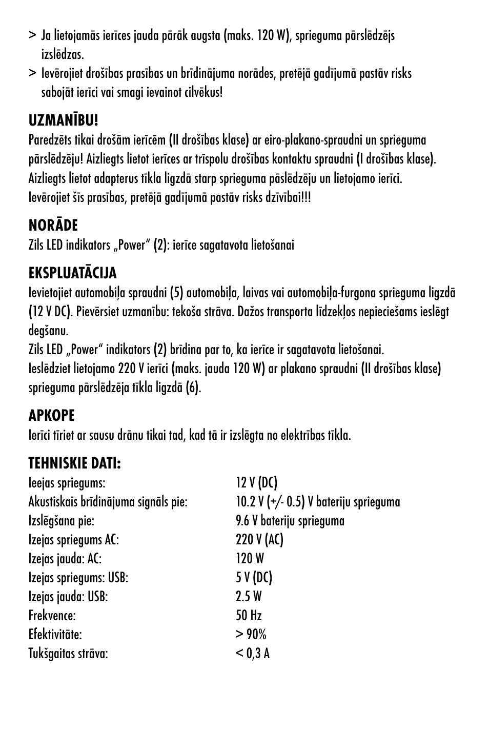 ANSMANN 5600003 Power2Go 120+ User Manual | Page 19 / 46